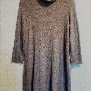 American Eagle Outfitters Heathered Brown Sweater